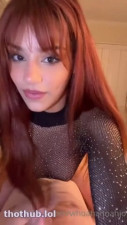 Hannah Jo Fishnet Bodysuit Sex Tape