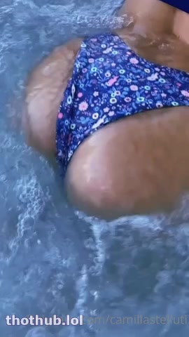 OnlyFans leaked Camilla stelluti ass pool on HDthot