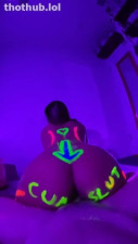 POV neon slut