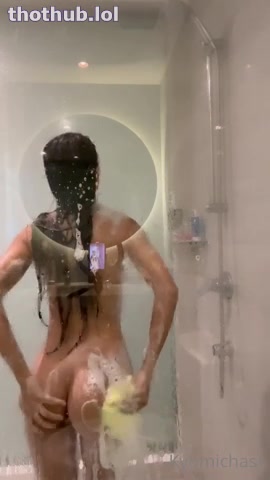 OnlyFans leaked KYOMICHASE onlyfans showering on HDthot