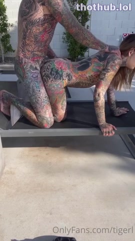 OnlyFans leaked Tigerlilysuicide poolside sex on HDthot