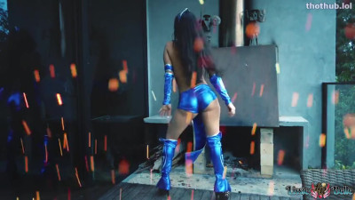 Kitana strip dance