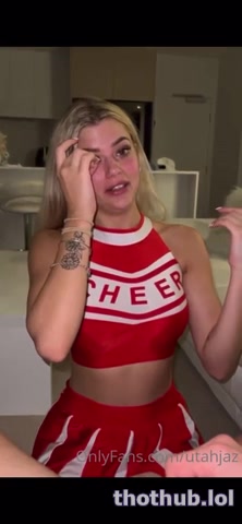 OnlyFans leaked UtahJaz cheerleader blowjob on HDthot