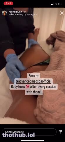 OnlyFans leaked Rachel bush sexy thigh rub on HDthot