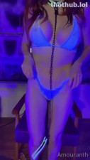 Amouranth glow in the dark hitachi