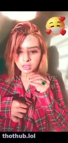 OnlyFans leaked Ankita Dave removing top on HDthot