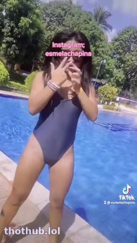 OnlyFans leaked ESME LA CHAPINA NICE BUTT TIK TOK on HDthot