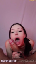 AvaKit Blowjob