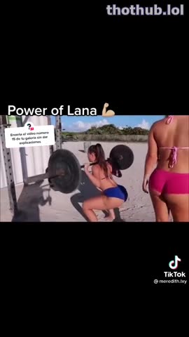 OnlyFans leaked Lana squat on HDthot