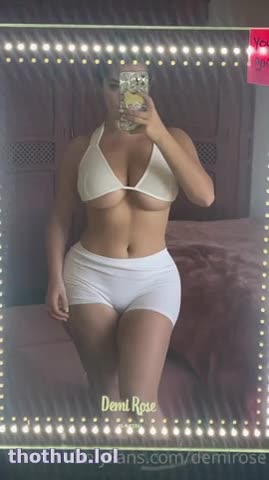 OnlyFans leaked Demi Rose White on HDthot