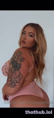 OnlyFans leaked Amandamcxox gorgeous BBW on HDthot