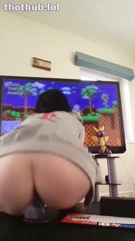 OnlyFans leaked Gamer girl dildo ride on HDthot