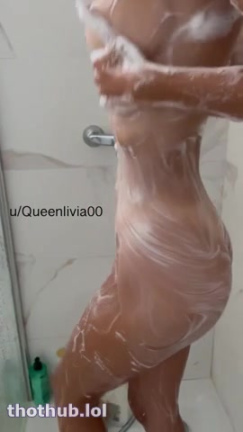 OnlyFans leaked Queenlivia00 shower leak on HDthot