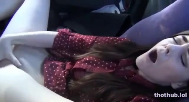 Ashe Maree OnlyFans leaked Ashee Marie Car Masturbation on HDthot