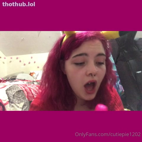 OnlyFans leaked Cutiepie1202 Lucy Sloat Dildo Blowjob + Titfuck on HDthot