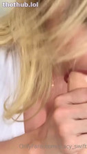 beautiful blonde expert in sucking