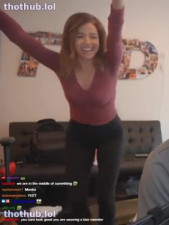 OF livestream bouncing tits