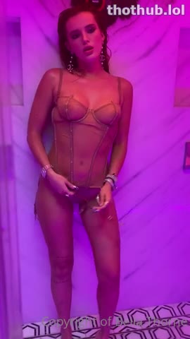 Bella Thorne OnlyFans leaked Bella Thorne See through lingerie on HDthot