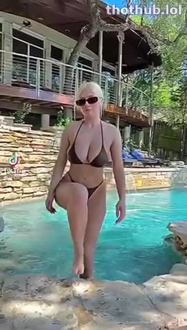 OnlyFans leaked Wettmelons pool tiktok, edited. on HDthot