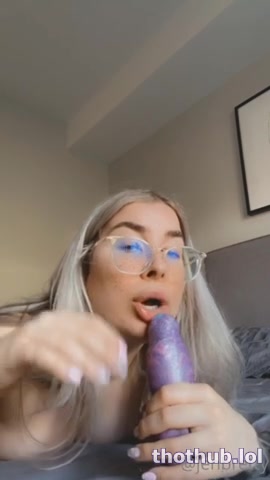 OnlyFans leaked Jen bretty dildo blowjob on HDthot