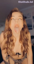 aliiceapple Ahegao drooling 2