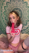 brattydeath_dildo_sucking