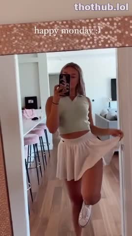 OnlyFans leaked Katie Sigmond sexy skirt on HDthot