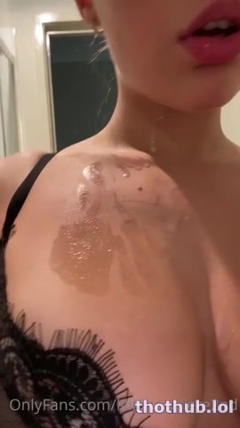 OnlyFans leaked Lilith Cavaliere Cum on Tits on HDthot