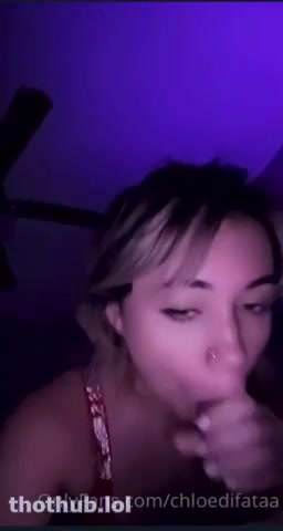 OnlyFans leaked Chloe bj on HDthot