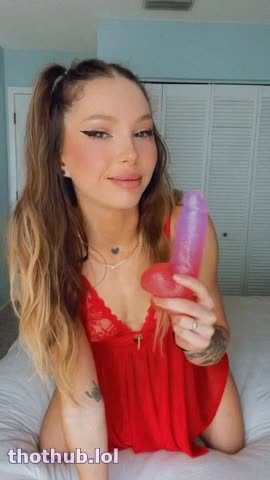 OnlyFans leaked Sophiemcardi dildo lick on HDthot