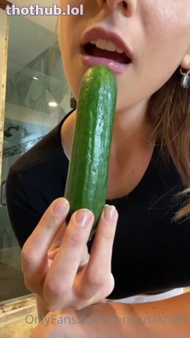 OnlyFans leaked Christina kahlil cucumber on HDthot