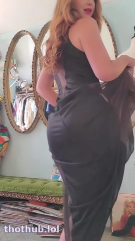 OnlyFans leaked Dainty Rascal black dress on HDthot