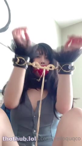 OnlyFans leaked Quqco BDSM Bondage Handcuff Onlyfans Video Leaked on HDthot