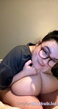 Ari faith nerdy titty drop in big shirt