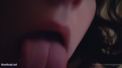 ANGE LENS LICKING