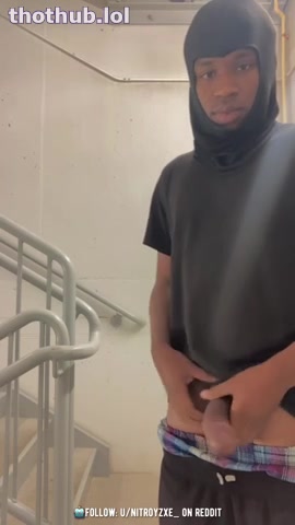 OnlyFans leaked Nitro Lotions His Dick Inside The Mall Parking Garage Then Jerks It on HDthot