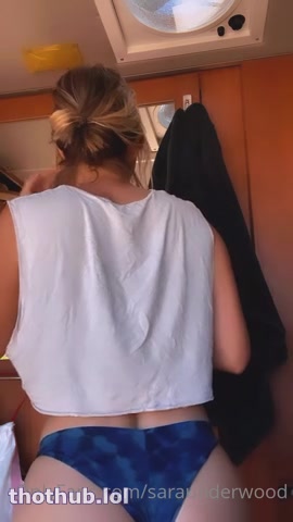 OnlyFans leaked Sara Jean Underwood Morning Coffee on HDthot