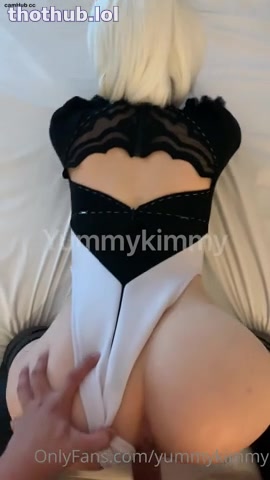 OnlyFans leaked Yummykimmy 2B Creampie on HDthot