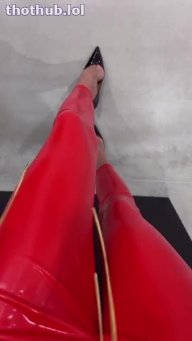 OnlyFans leaked Eve Delacroix latex heels on HDthot