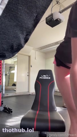 STPeach OnlyFans leaked Stpeach workout on HDthot