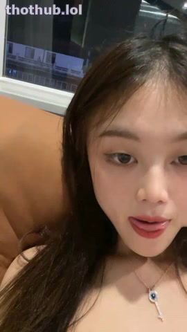 OnlyFans leaked Cute asian girl fondling her tits in fitting room on HDthot