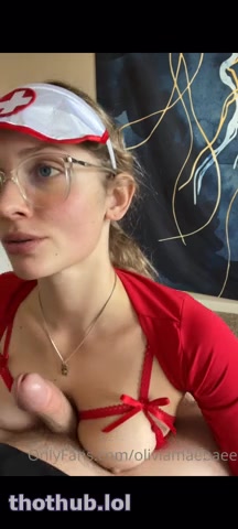 OnlyFans leaked Alliecatt (19) Nurse Role Play Blowjob + Facial on HDthot