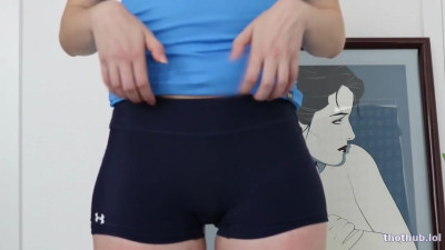 asleepymidnightdReam Spandex Short Scratching ASMR