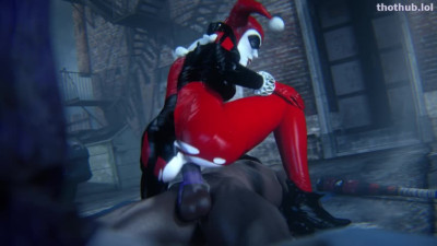 Harley Quinn squatfuck