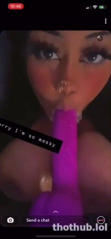 Alva Jay OnlyFans leaked Big titty Snapchat babe makes a mess on HDthot