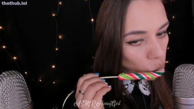 ASMR HoneyGirl - lollipop ASMR