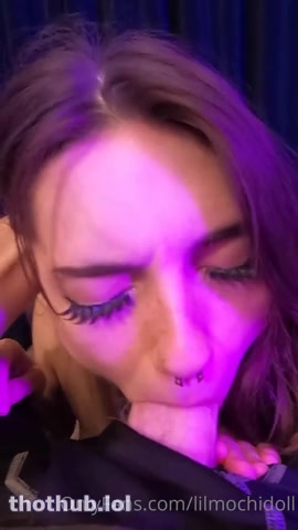 OnlyFans leaked Lilmochidoll - Blowjob Video on HDthot