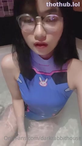 OnlyFans leaked darkrabbithouse / hunnybunny Cosplay D.va on HDthot