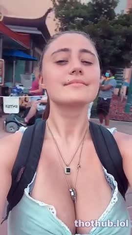 Lia Marie Johnson OnlyFans leaked Lia Marie Johnson teasing in public on HDthot