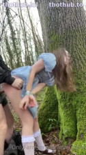 Belle delphine fucked in forest